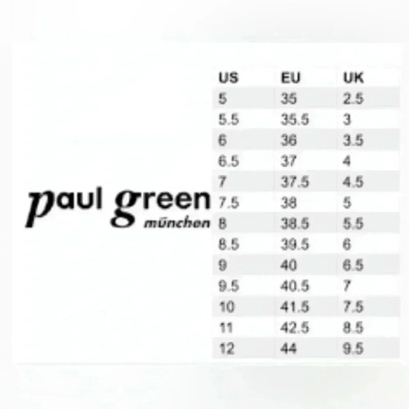 Paul Green Womens Biker boots Brown leather Size 8 - Picture 7 of 7